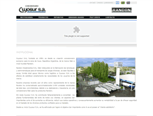 Tablet Screenshot of cuyosur.com